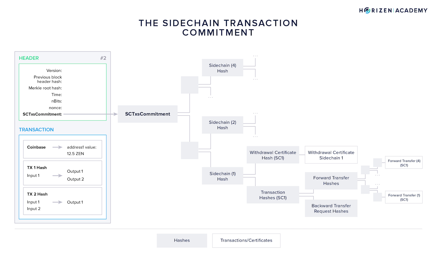 sidechain transaction commitment